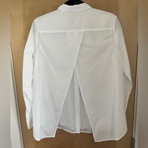 Banana Republic Button Back Drapey Top